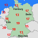 Vorhersage Do, 22.05. Deutschland